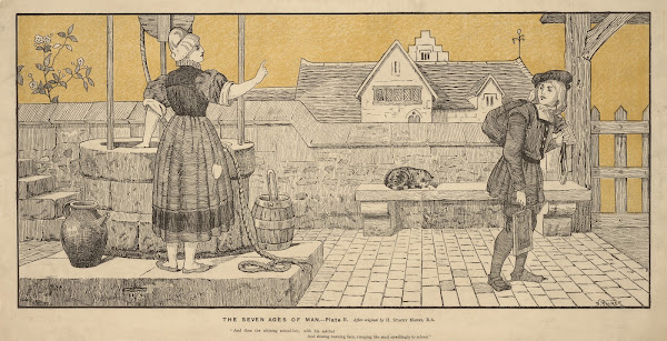 The seven ages of man Pl2 19th century