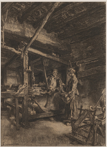 The Weaver Le tisserand 1887