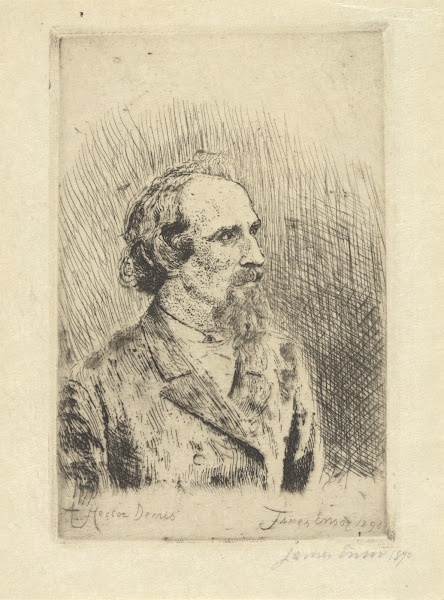 Portret van Hector Denis 1890