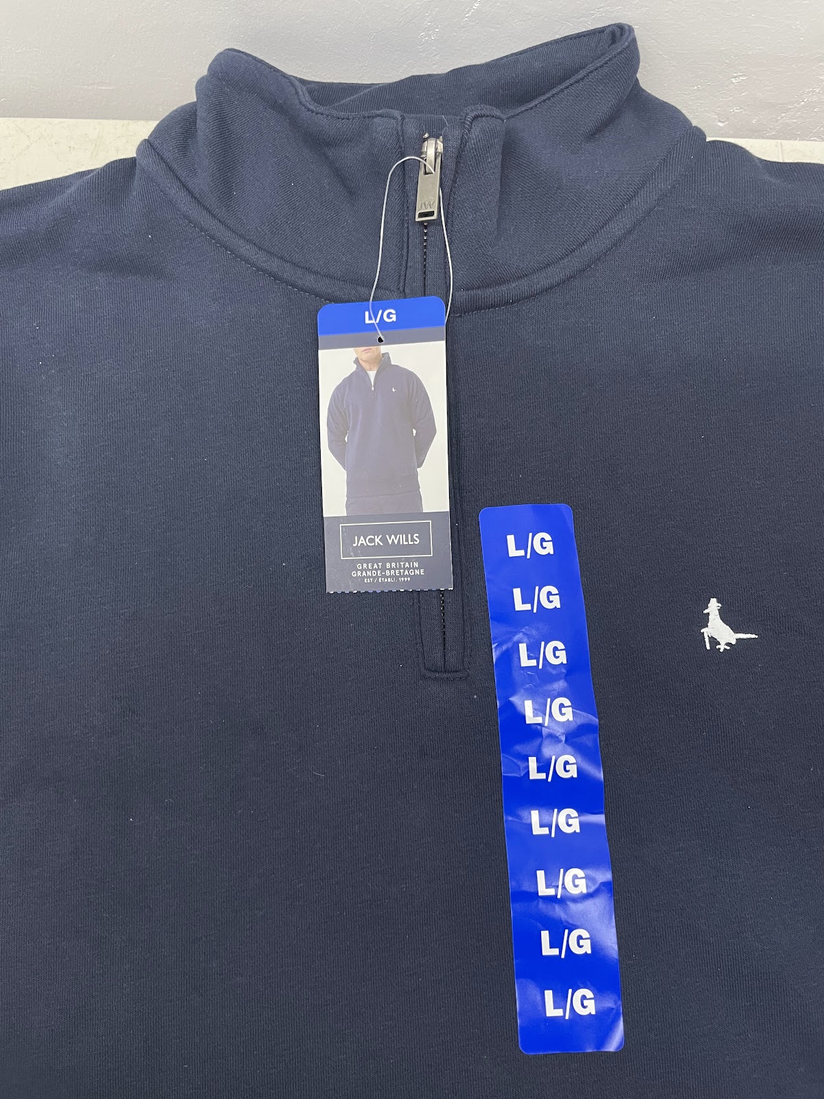 Jack Wills Mens Sweater Navy K #2163