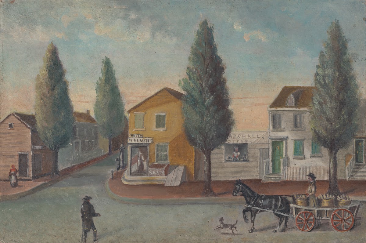 The Bakers Wagon 1870s