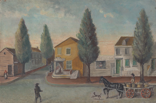 The Bakers Wagon 1870s