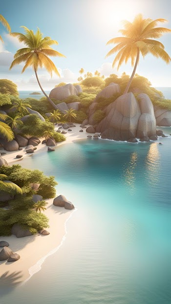 Tropical Beach Picture