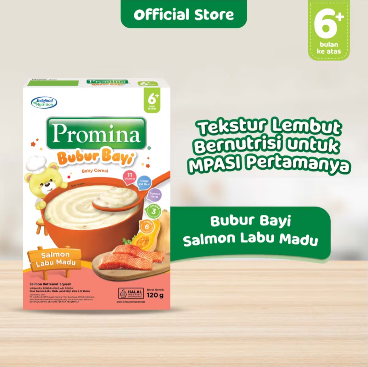 Promina Bubur Bayi 6 bulan