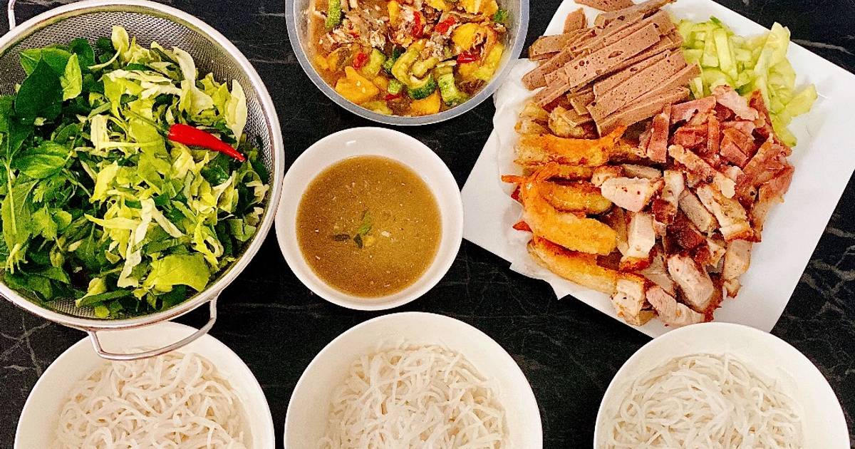 Bún mắm nêm Miền trung