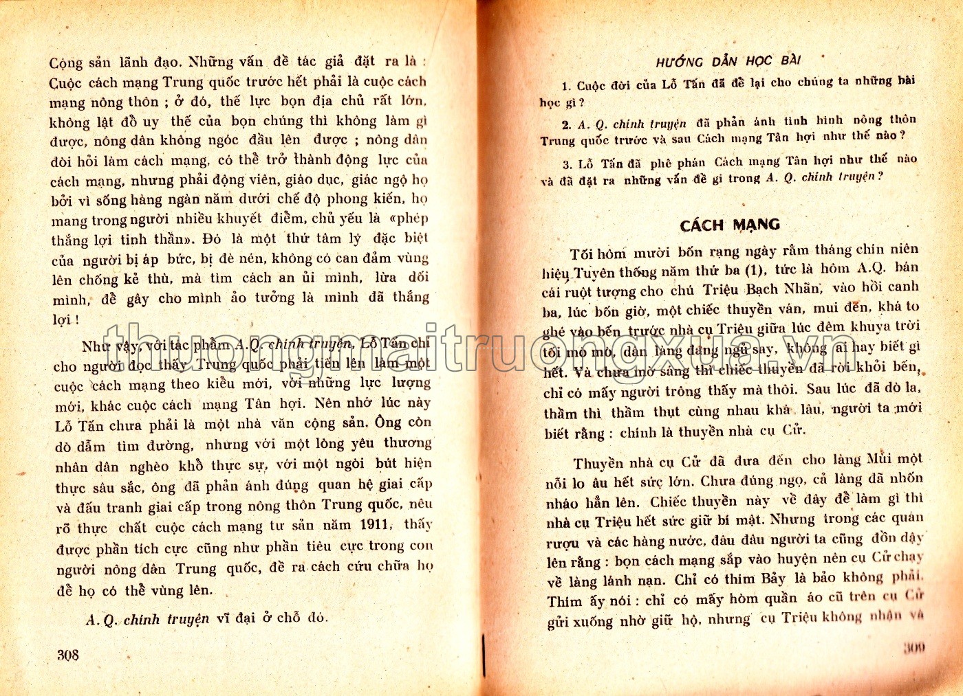 Văn học lớp 11 phổ thông (tập 2) - Trang 153