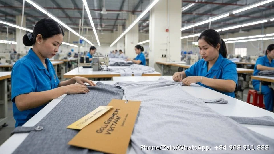 OEM Apparel Manufacturers - Gold Garment Vietnam
