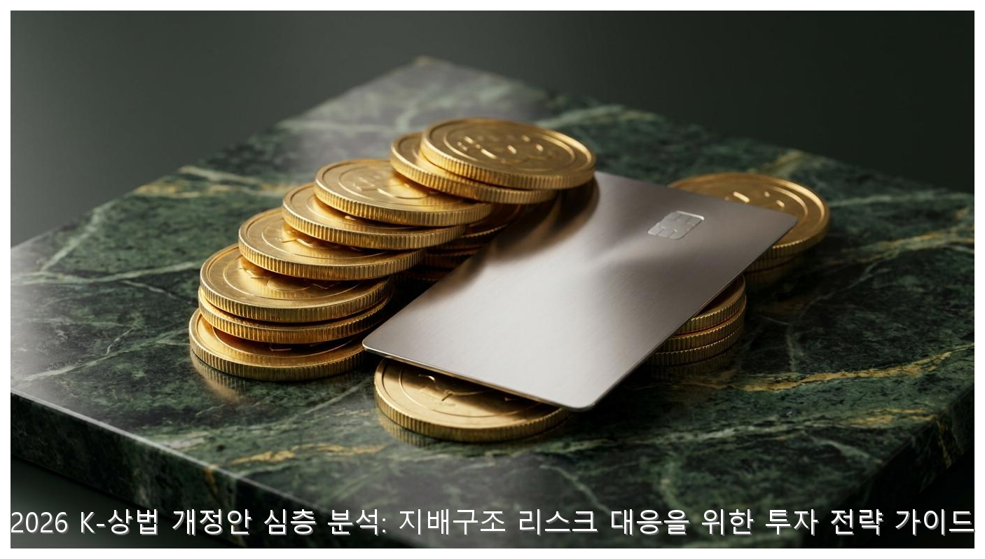 2026 K-상법 개정안 심층 분석: 지배구조 리스크 대응을 위한 투자 전략 가이드 핵심 안내 및 분석 인포그래픽 (6)