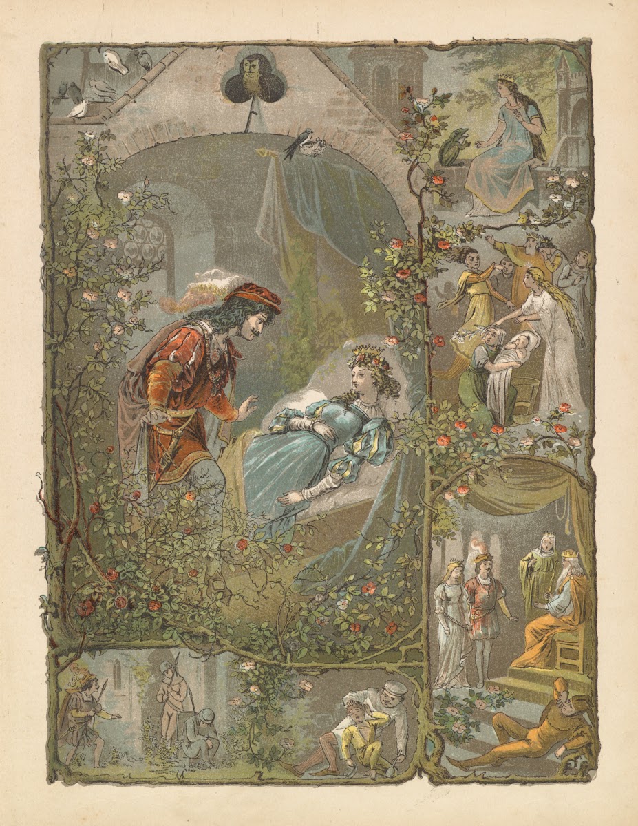 De schoone slaapster in t bosch 1890s