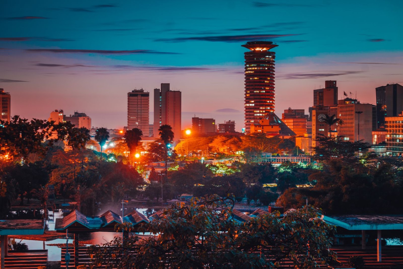 Kenya Nairobi Skyline