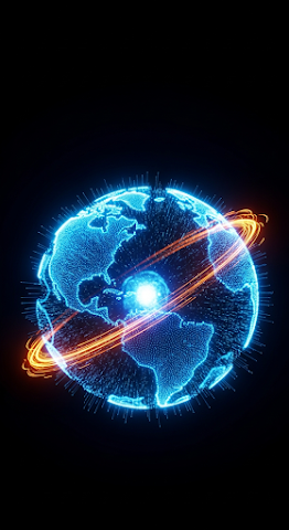 Digital Earth Globe Network