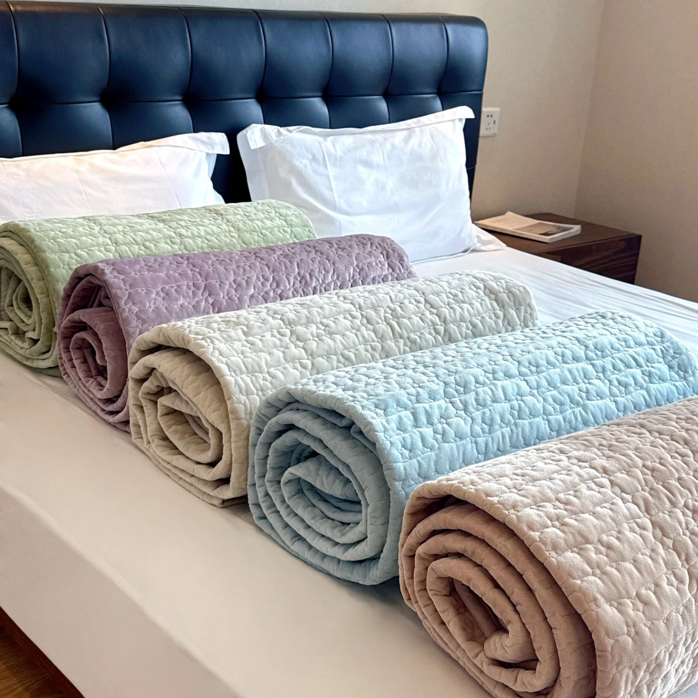 Babyflausch-Tagesdecke, koreanischer Stil, Herbst-Winter