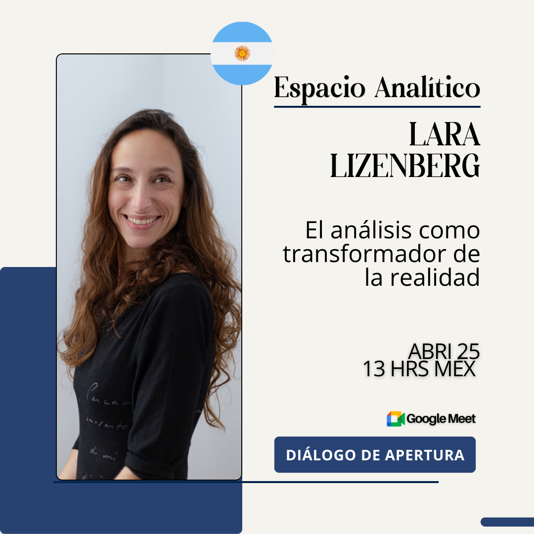 Flyer del curso con Lara Lizenberg