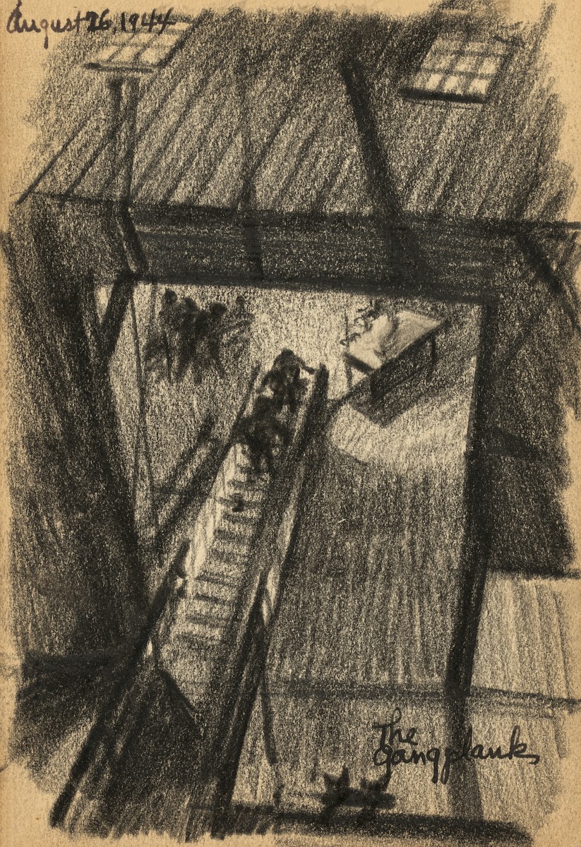 The gangplank 1944
