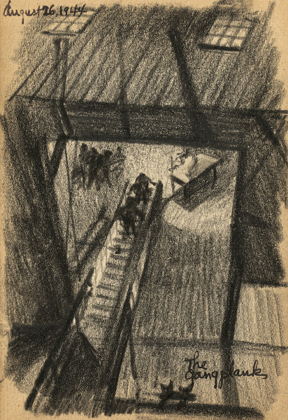 The gangplank 1944