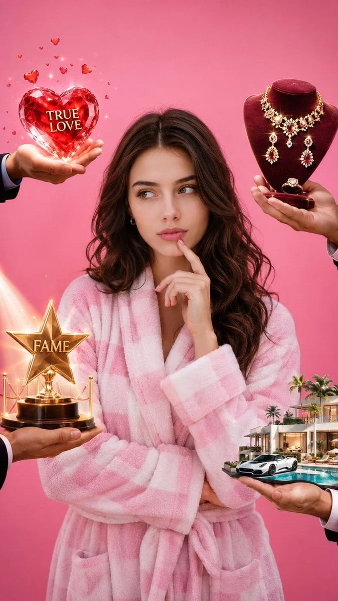 Anuncio comercial de belleza ultrarrealista