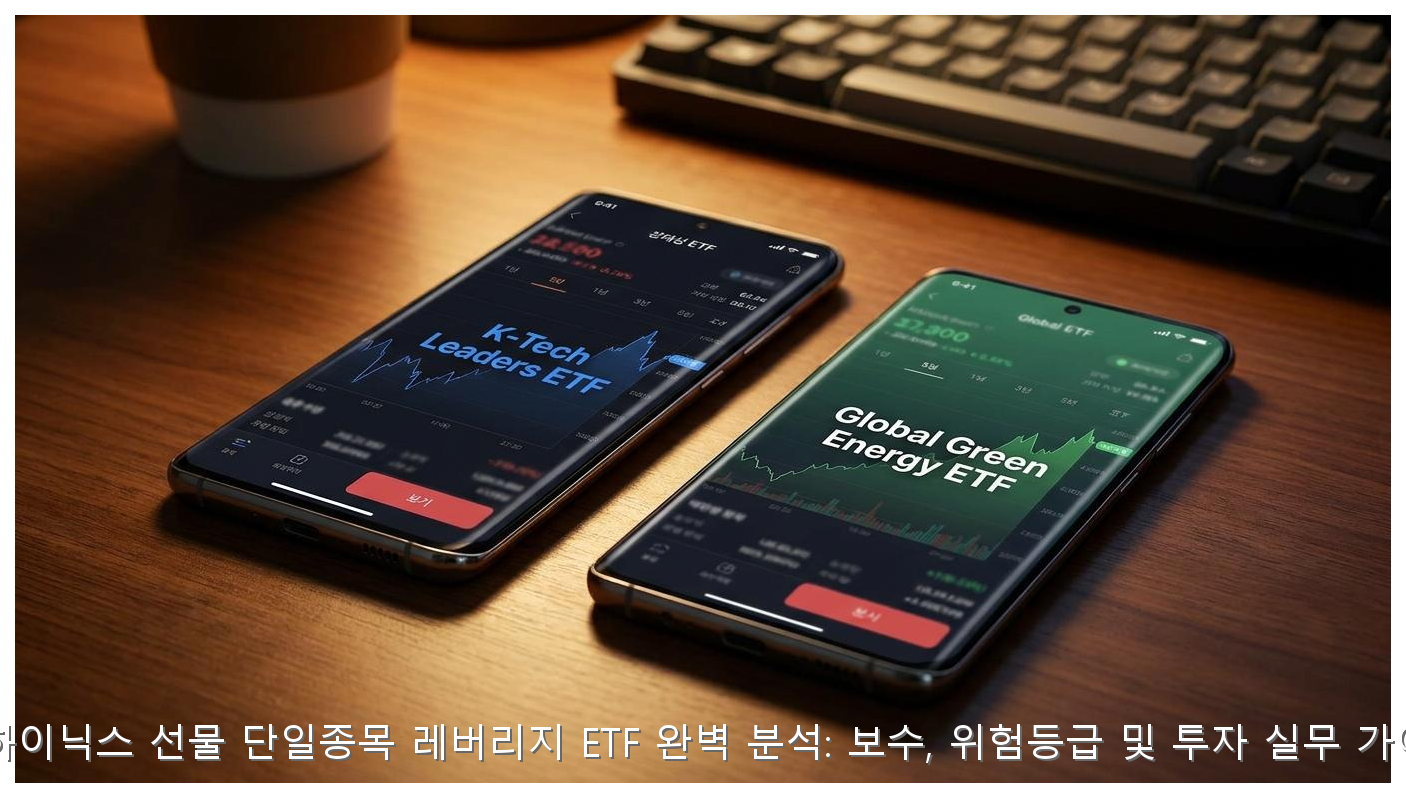 SK하이닉스 선물 단일종목 레버리지 ETF 완벽 분석: 보수, 위험등급 및 투자 실무 가이드 핵심 안내 및 분석 인포그래픽 (7)