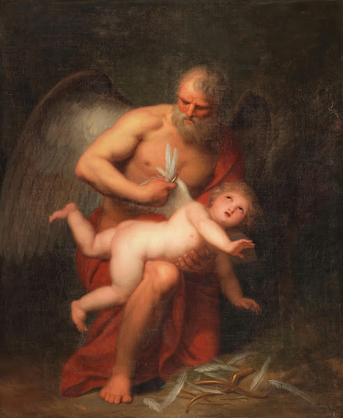 Time clipping Cupids wings between 1754 and 1822