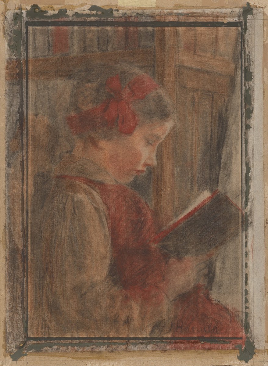 Girl with a Book 1905 1910