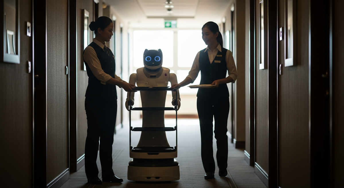 Lieferroboter für Hotel Etagen: Effizienz im Roomservice