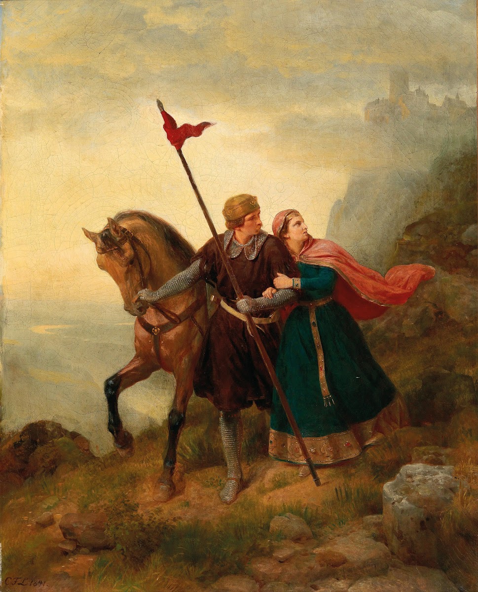 Walther and Hildegund Fleeing 1841