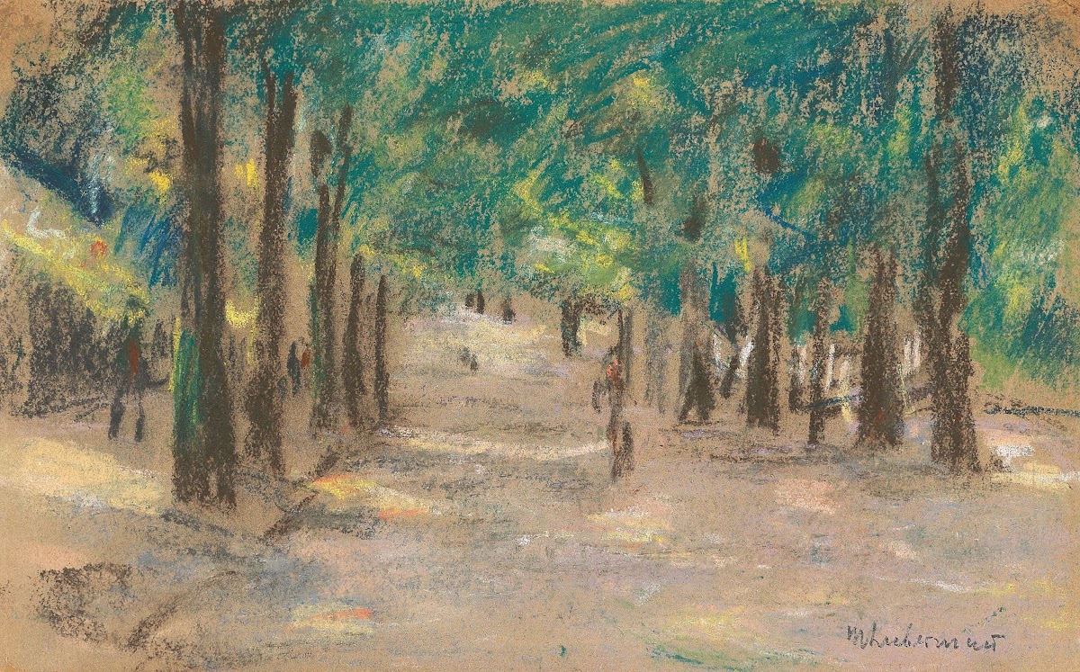 Allee wohl in Haarlem 1907