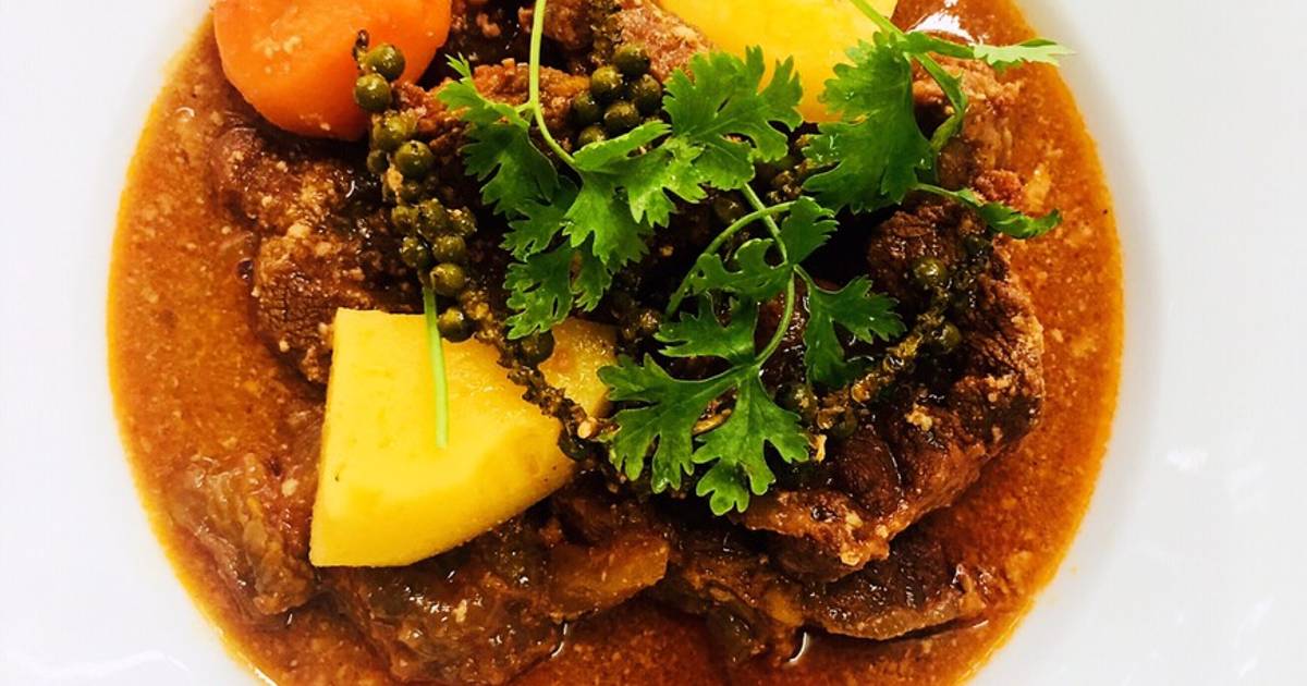 Bò Nấu Pate Tiêu Xanh