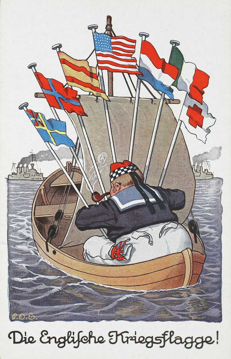 Die Englische Kriegsflagge 1915