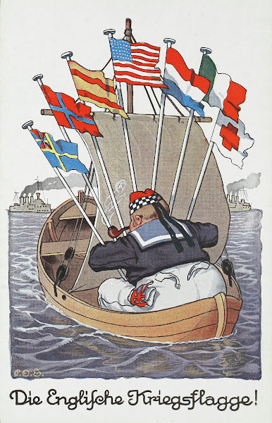 Die Englische Kriegsflagge 1915