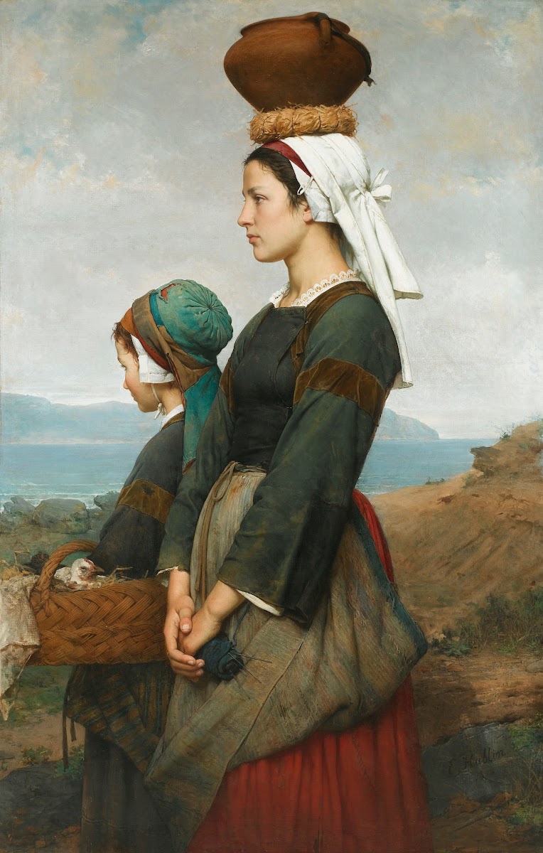 Le Chemin Du Marché Finistère 1878