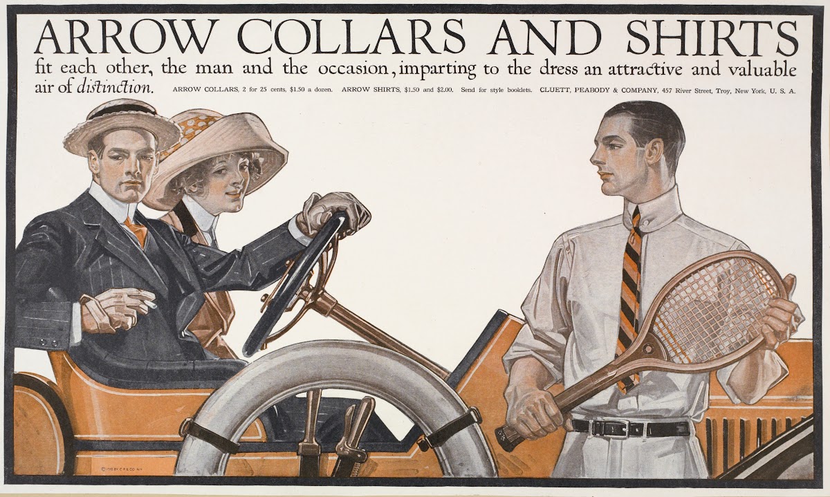 Arrow collars  shirts 1912