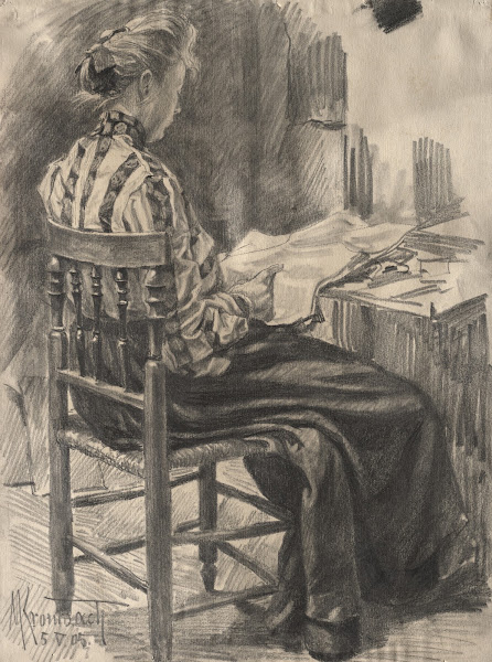 Woman Reading 1905