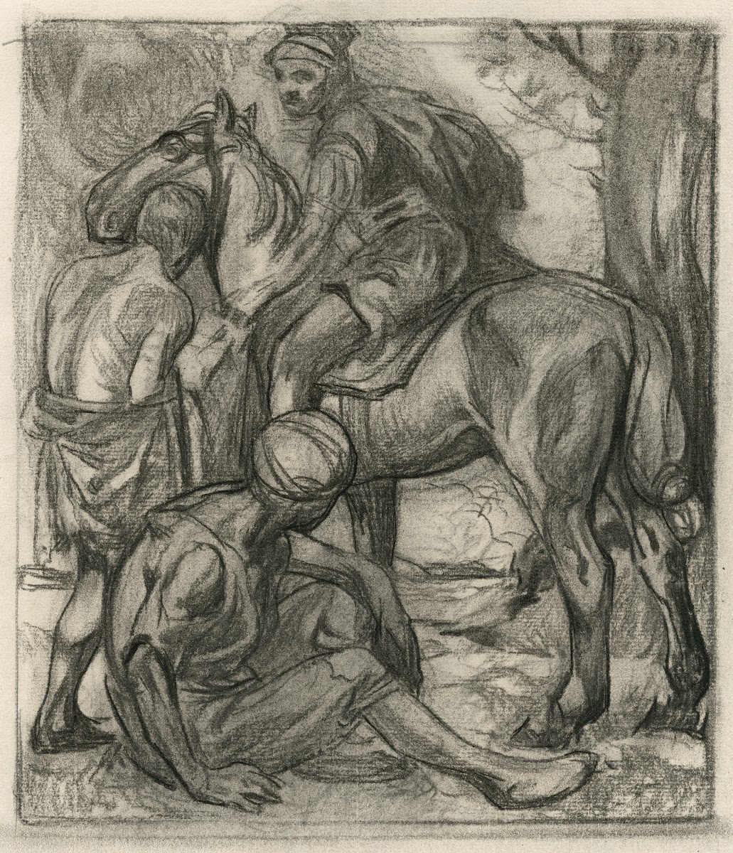 St Martin and the beggar