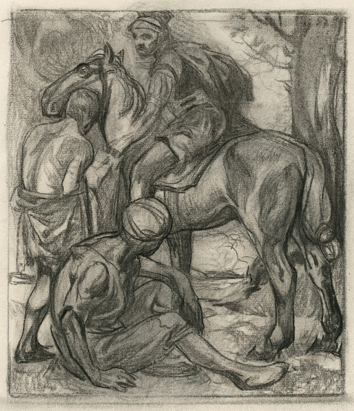 St Martin and the beggar