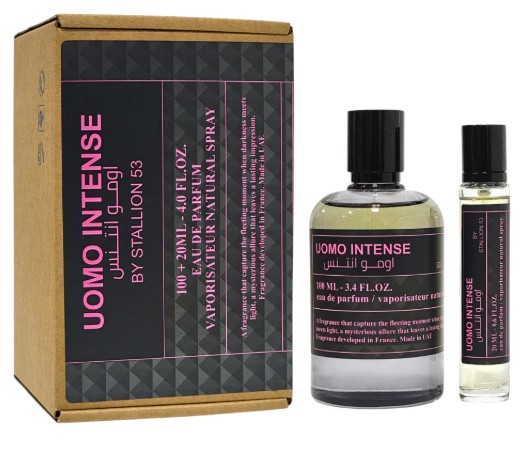 UOMO INTENSE BY STALLION 53 UNISEX 100ML EDP + 20ML EDP
