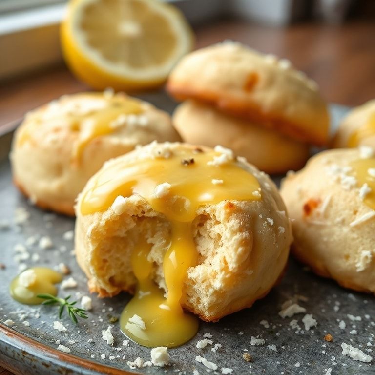 Lemon Coconut Cheesecake Cookies Recipe for Easy Dessert – Quick, Homemade Delight finished