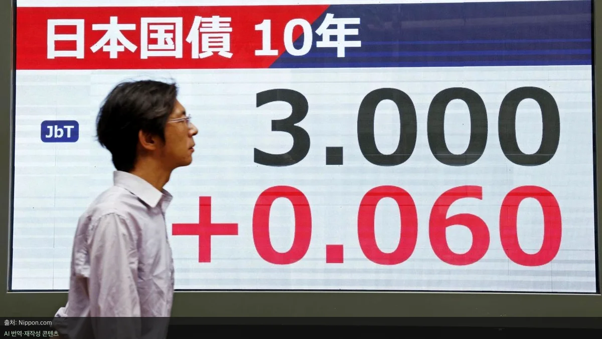 일본 금리 인상 - 일본 금리 인상 여파, 30년 만에 3% 돌대 돌파