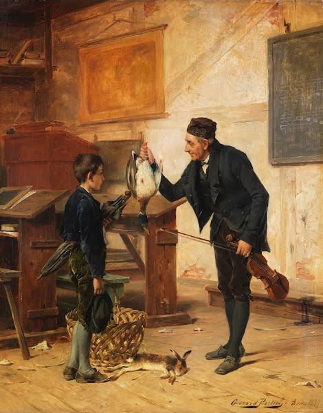 Das Unterpfand für eine Geigenstunde 1889