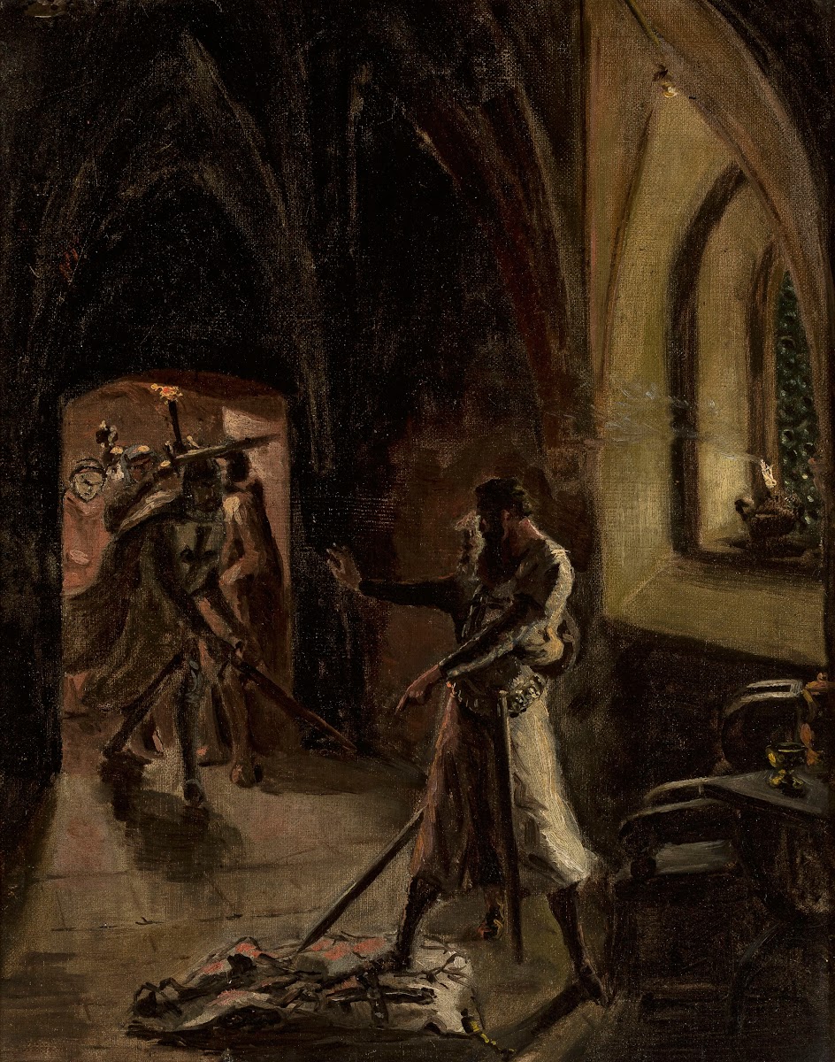 Sketch for Konrad Wallenrod 1856