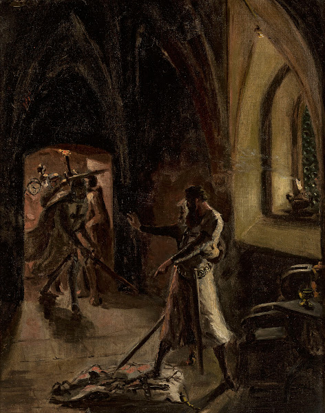 Sketch for Konrad Wallenrod 1856