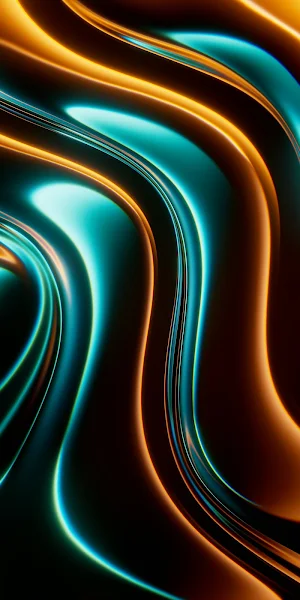 Abstract, Liquid, Glow, Texture 5K Wallpaper Background