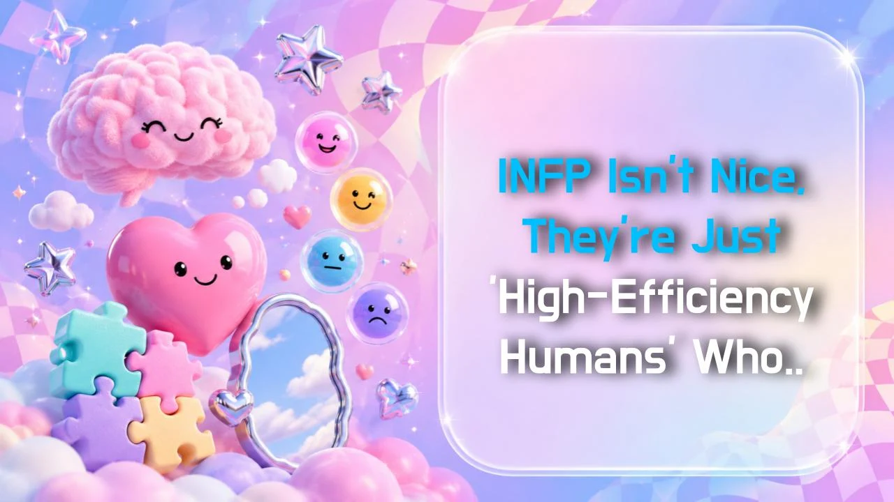 INFP Isn't Nice, They're Just 'High-Efficiency Humans' Who Save Their Energy for What Matters
