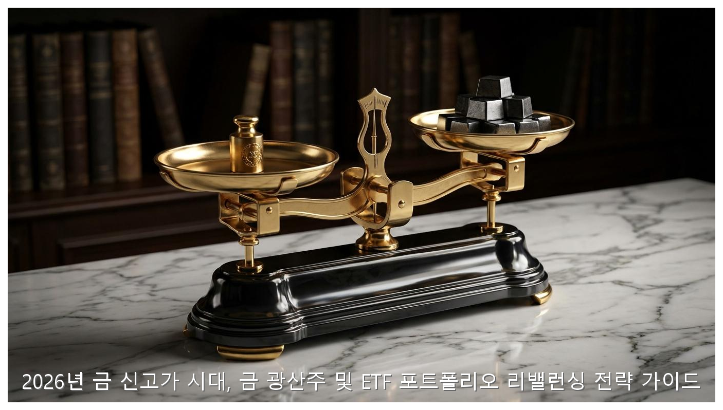 2026 금광주 ETF 포트폴리오 전략 가이드 핵심 안내 및 분석 인포그래픽 (4)