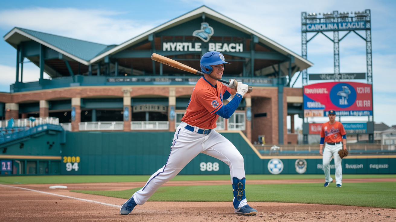 What League Are the Myrtle Beach Pelicans In?