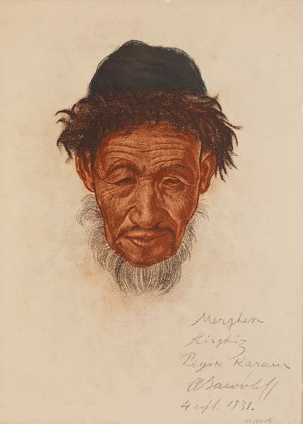 Un vieux kirghize Peyik Sinkiang 1931