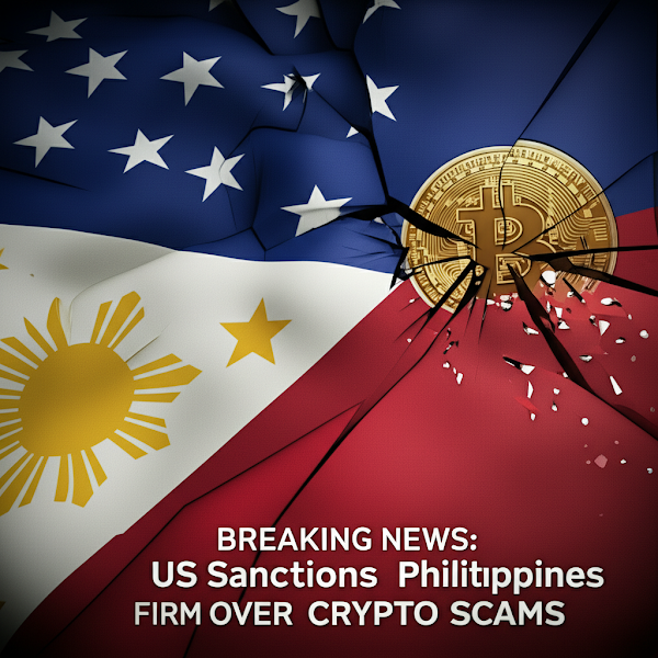 Breaking news: US Sanctions Philippines Firm Over Crypto Scams