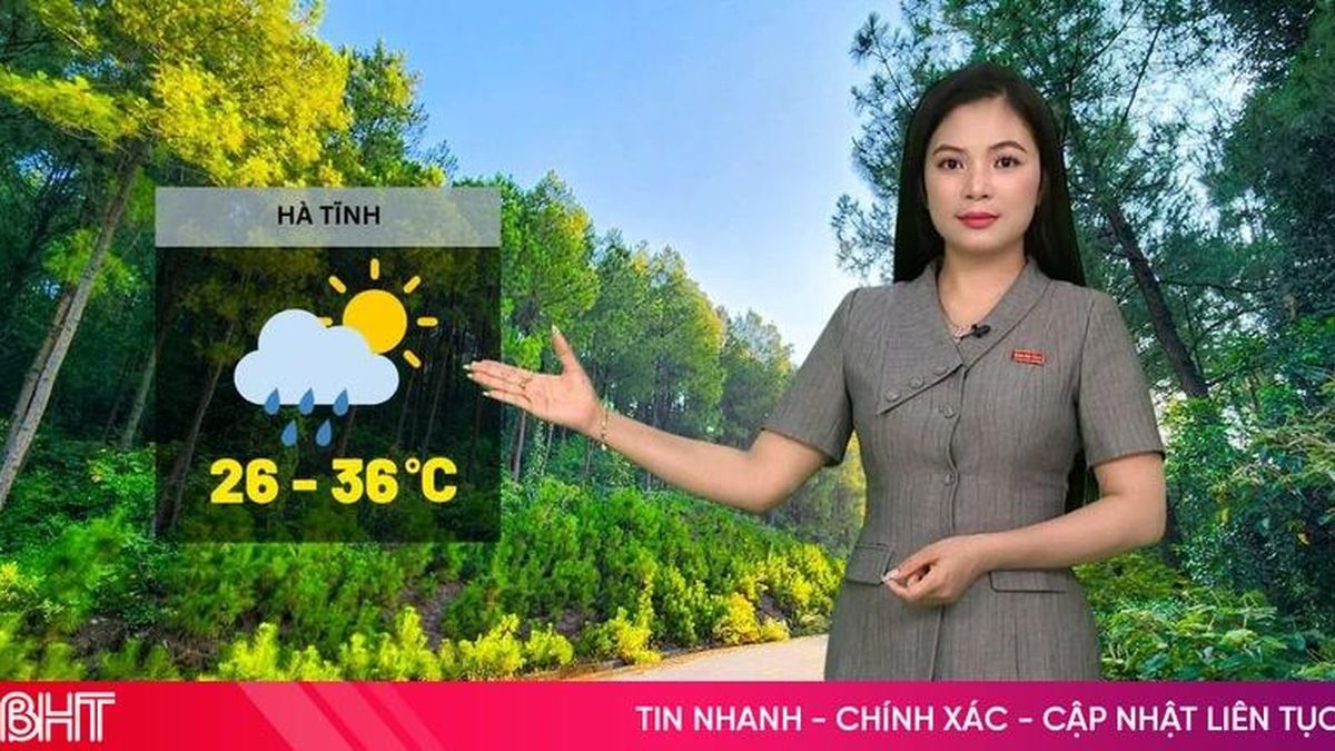 Dự báo thời tiết Hà Tĩnh ngày 31/5: có mưa rào nhẹ và dông, ngày nắng - Báo Hà Tĩnh