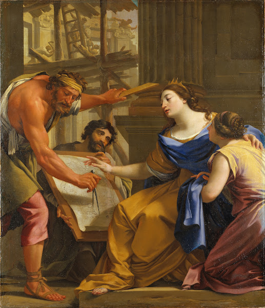 Artemisia Building the Mausolaeum 1640s