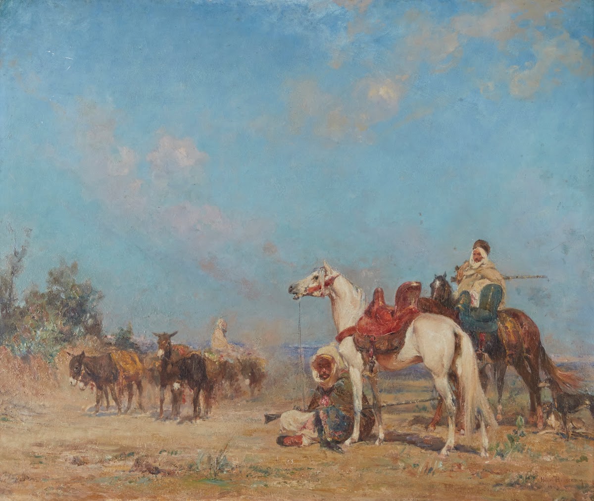 A caravan at rest