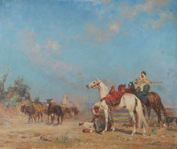 A caravan at rest